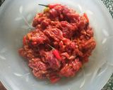 Hình bước làm 2 của món Thịt Bò Kho Sả Ớt
