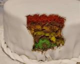 Unikornis torta recept fázis 13 fotója
