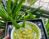 Hình bước làm 3 của món Chè cốm hạt sen