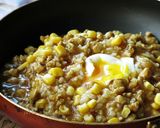 [半熟蛋熔岩肉醬飯]親子料理 簡易家常菜的食譜步驟4照片