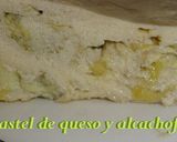 Foto del paso 8 de la receta: Pastel de queso y alcachofas en microondas