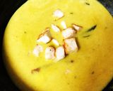 A picture of step 4 of Paneer Kadhi.