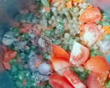 மிக்ஸட் வெஜ் க்ளியர் சூப் (Mixed Veg Clear Soup rceipe in tamil) ரெசிபி ஸ்டேப் 4 புகைப்படம்