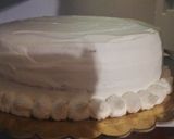 Foto del passaggio 9 della ricetta Torta di compleanno chantilly e fragole