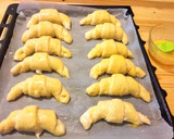 Sajtos (mascarponés) kiflik recept fázis 5 fotója