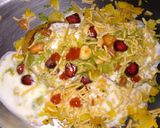 A picture of step 5 of Raw banana & sweet potato tikki chaat.