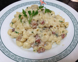 Foto del paso 11 de la receta: Espaguetis a la carbonara con champiñones