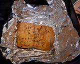 Foto del paso 1 de la receta: Salmón con "Guacamole" en Freidora de Aire