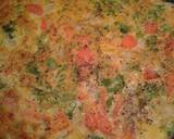 Creamy flats over a vegetable egg cake recipe step 6 photo