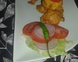 A picture of step 1 of Chicken tikka.