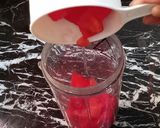 A picture of step 1 of WaterMelon Cooler.