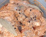 A picture of step 2 of Chicken Korma.