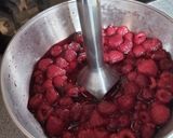 Une image de l'étape 7 de Sorbet framboise.