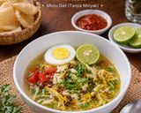 Foto langkah ke 4 dari resep Soto Ayam Bening, Tanpa Minyak.