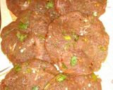 A picture of step 5 of Kachy Qeeme K Kabab.