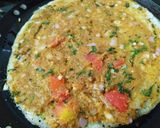 A picture of step 9 of Hydrabadi masala dosa.