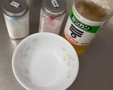 A picture of step 2 of Japanese New Year Daikon Pickles.
