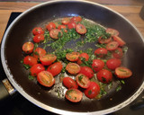 Foto del paso 6 de la receta: Pasta tomate cherry y albahaca