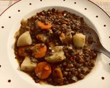 Foto del paso 5 de la receta: Mi versión de guiso de lentejas vegetariano/vegano. Rico !!!