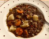 Foto del paso 5 de la receta: Mi versión de guiso de lentejas vegetariano/vegano. Rico !!!