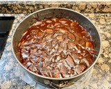 Foto del paso 6 de la receta: Tarta de galletas, chocolate y dulce de leche