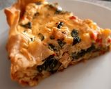 Foto del paso 5 de la receta: Quiche pollo, espinaca y choclo en masa Pascualina