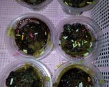 Foto langkah ke 4 dari resep Brownis cup kukus.