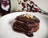 A picture of step 3 of Chocolate Pancakes.