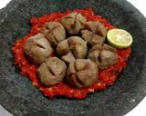 Foto langkah ke 3 dari resep Bakso Penyet.