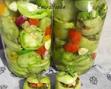 عکس مرحله 2 از دستور ترشی گوجه کال