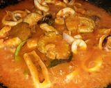 Foto langkah ke 3 dari resep Cumi balado campur jengkol.