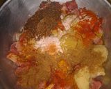 A picture of step 1 of Bihari boti.
