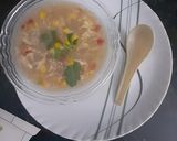 A picture of step 6 of Chicken Soup.
