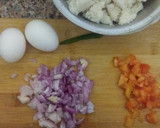 முட்டை கொத்து இட்லி (muttai kothu idli recipe in tamil) ரெசிபி ஸ்டேப் 1 புகைப்படம்