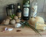 A picture of step 1 of Hedgehog Stroganoff – British Crown Dependency Jèrriais Royals with Lion’s Mane ‘Shrooms.