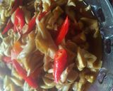 Foto langkah ke 7 dari resep Tumis jamur tiram+tahu.