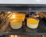 Hình bước làm 4 của món Bánh Flan bằng lò nướng (Flan bỏ lò)🍮🍮🍮