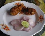 A picture of step 5 of Tangri kabab.