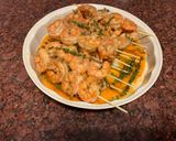 عکس مرحله 1 از دستور میگو کبابی 🍤🥔