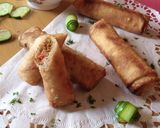 A picture of step 9 of Tandoori Mince Roll.