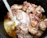 A picture of step 5 of Malai chicken.