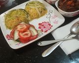 A picture of step 2 of #friedricerecipecontest.