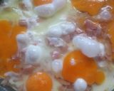 Cukorborsó főzelék tükör tojással recept fázis 4 fotója