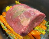 A picture of step 2 of Slow Cooked Beef Brisket With Rainbow Carrots 🥕 🌈.