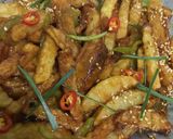 A picture of step 6 of Honey chilli fries.