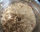 A picture of step 7 of Gujarati festive thali.