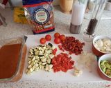 A picture of step 1 of My Italian Style Pasta Dish. 😘.