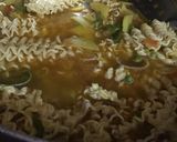 A picture of step 3 of Masala meggi.