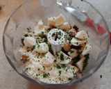 Foto del passaggio 3 della ricetta Burger di ceci e funghi