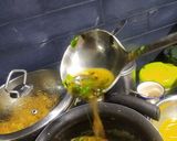 A picture of step 11 of Drum stick leaves Rasam.